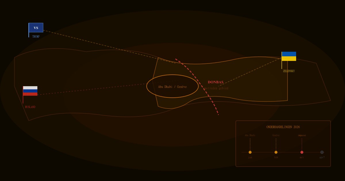 Trump en Zelensky dichter bij akkoord over veiligheidsgaranties, maar Donbas blijft onoverkomelijk struikelblok